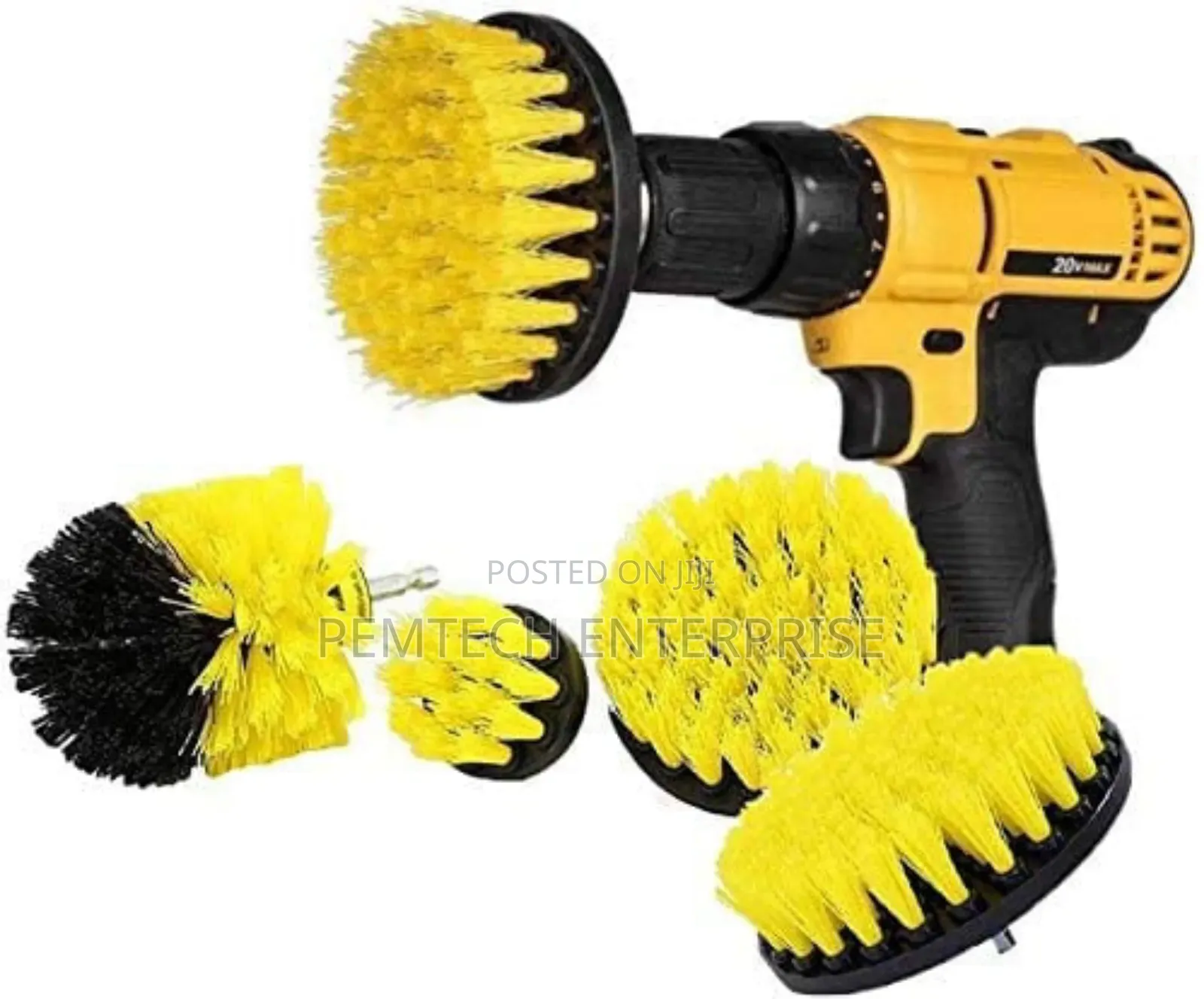 4-Piece Drill Brush Set