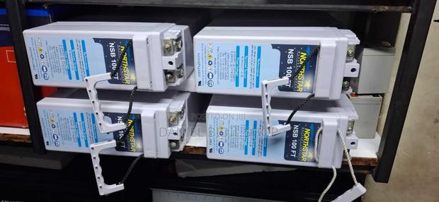 High Performance Solar Slim Battery 100ah - thumbnail 2