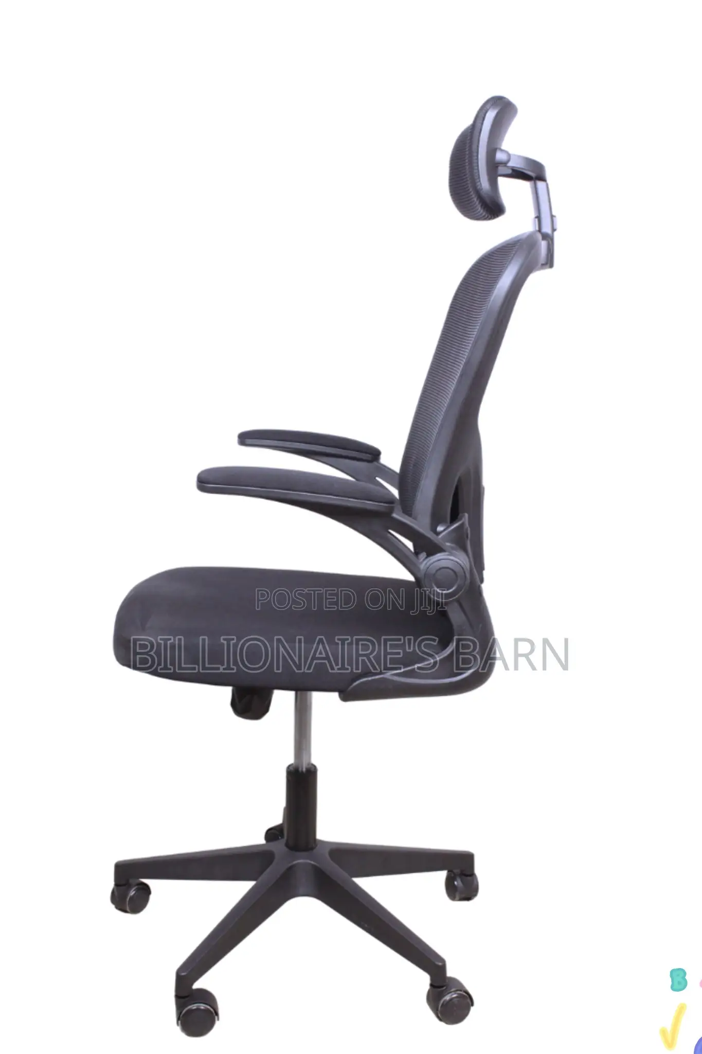 Office, Ergo High Back Gray Mesh Office Chair