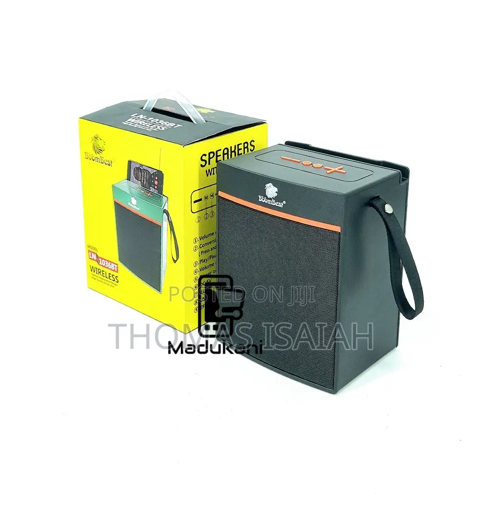 Boombest Ln1036bt Large Bluetooth Speaker Radio