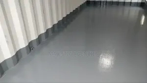 Epoxy Flooring Solution for a 40ft Container.