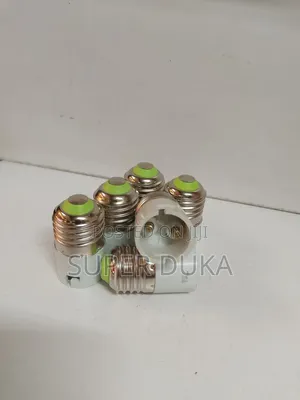 Set Of Light Bulb Socket Converters, Holders.