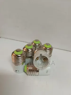 Set Of Light Bulb Socket Converters, Holders.