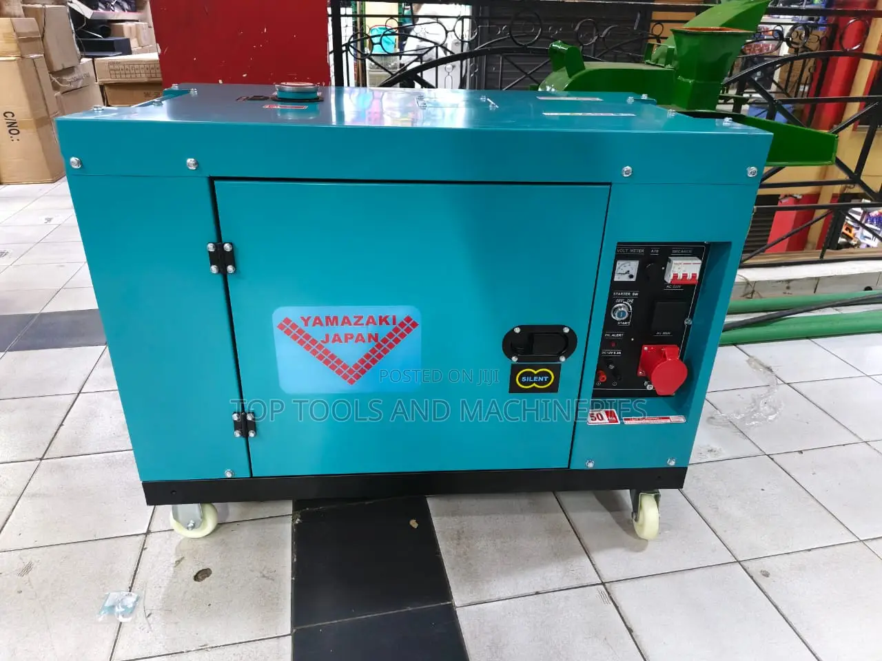 Yamazaki Japan 20 Kva 3 Phase Silent Diesel Generator + Ats