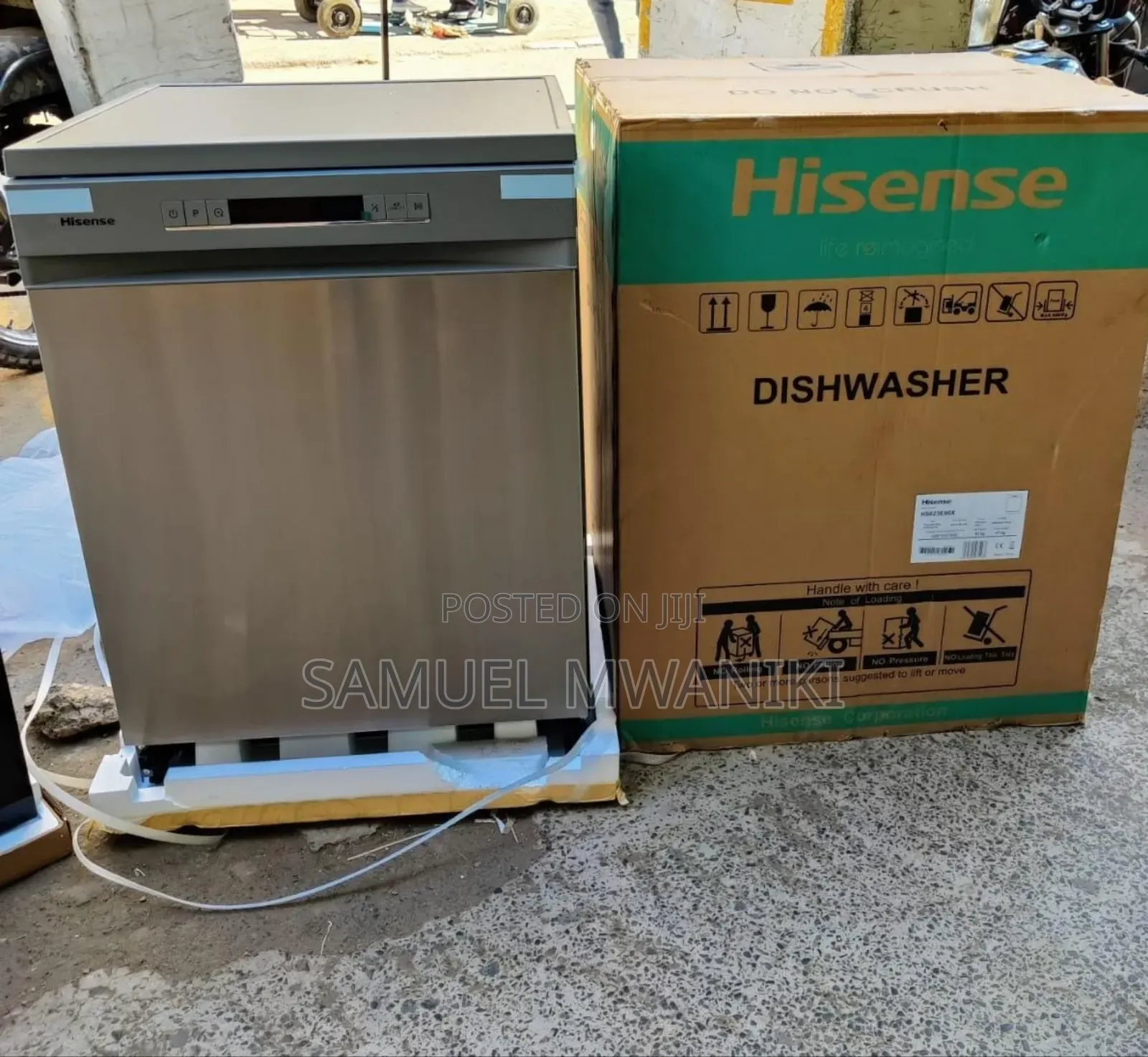 Hisense 13 Place Free Standing Dish Washer Latest Model