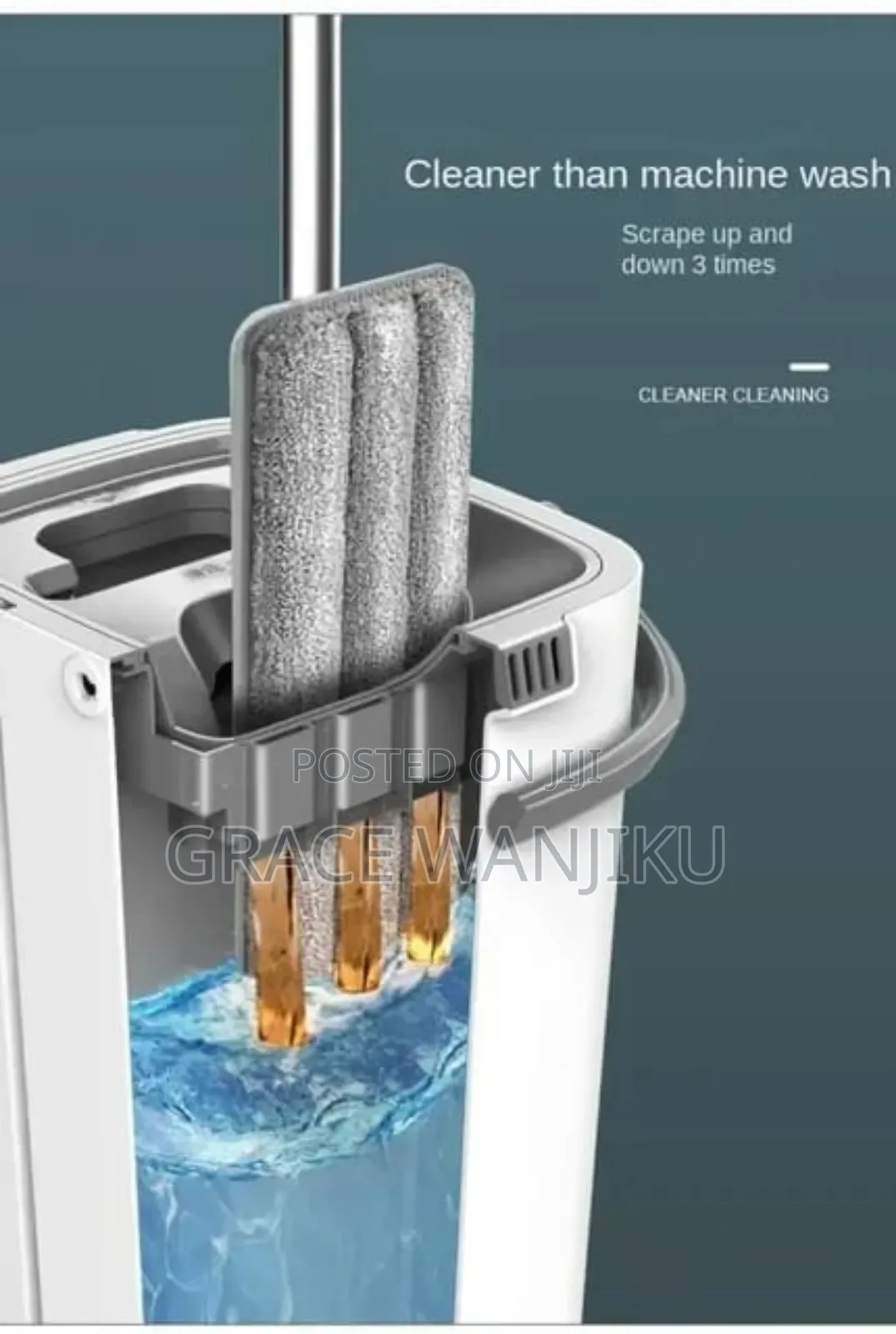 Magic Mop + Bucket With Extra Top
