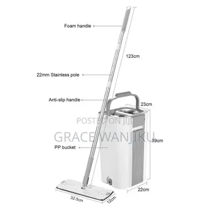 Magic Mop + Bucket With Extra Top