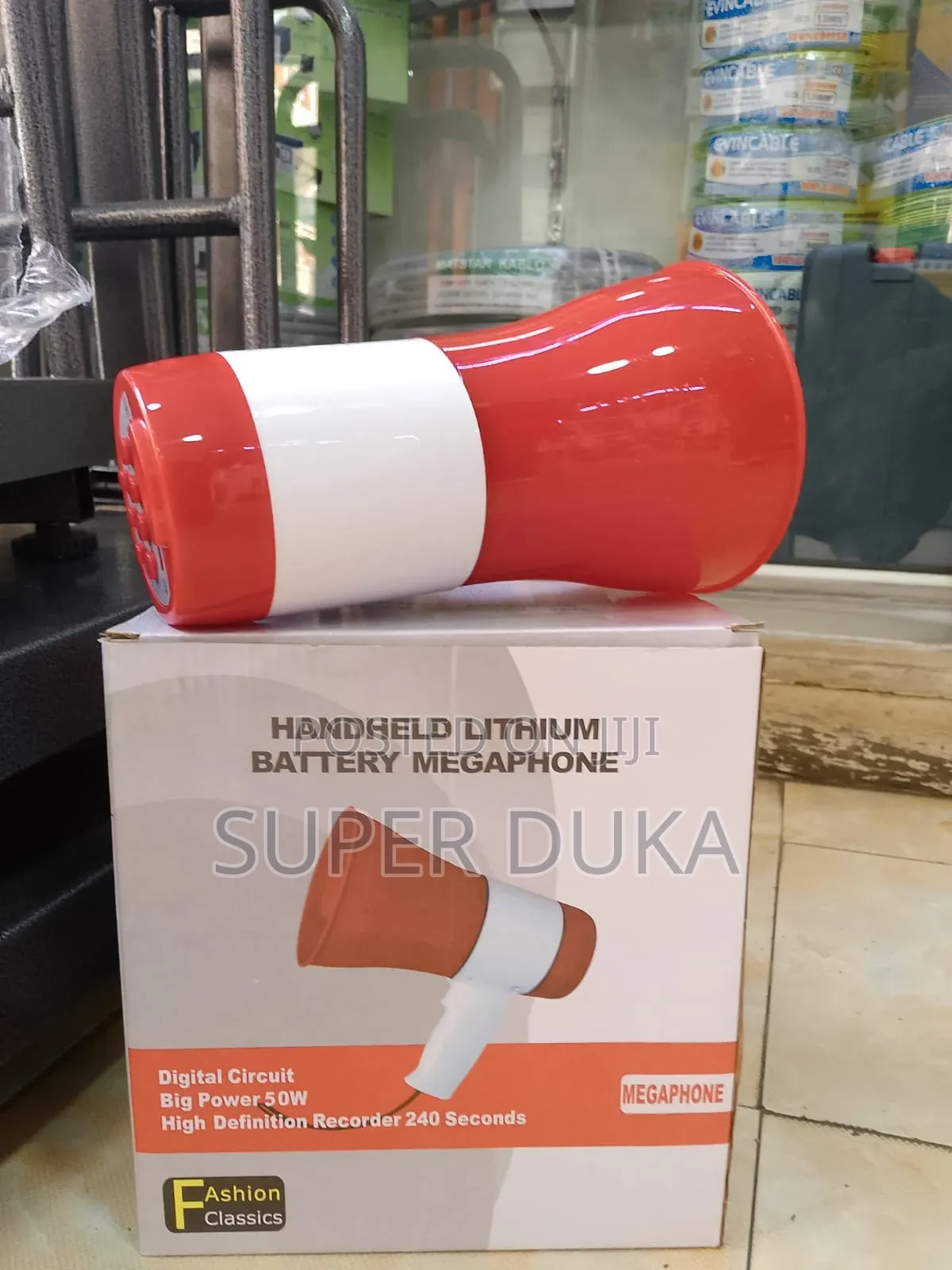 Handheld Lithium Battery Megaphone.