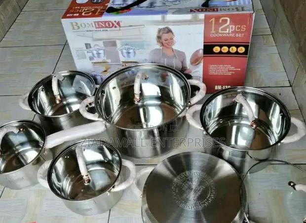Bominox 12-piece Premium Stainless Steel Cookware Set