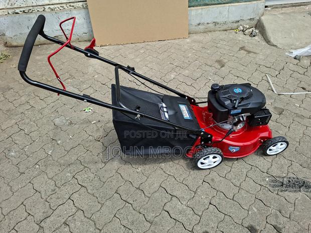 Petrol Lawn Mower. - main view