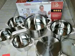 All-in-one Bominox Cookware Collection – 12-piece Set