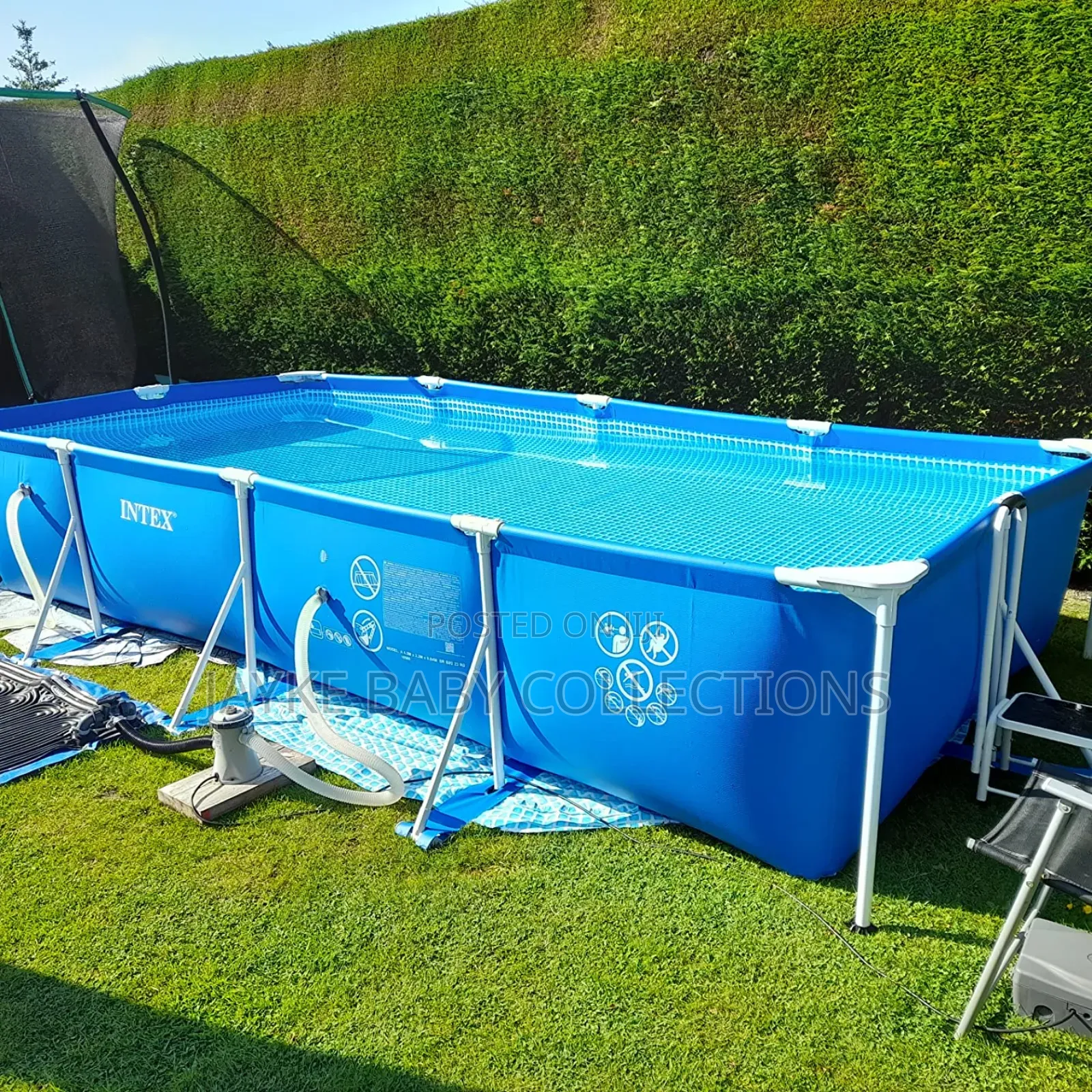 Intex Rectangular Metal Frame Pool