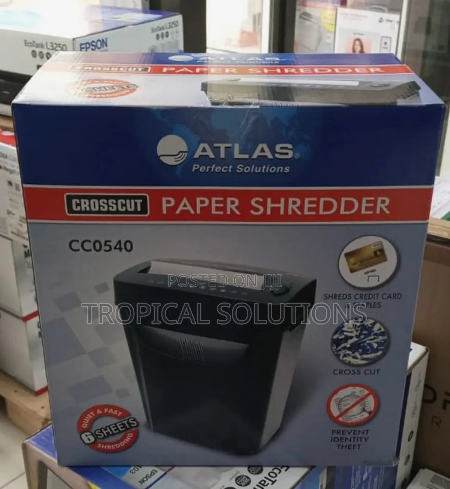 Paper Shredder Cc0540 6 Sheet Shredder