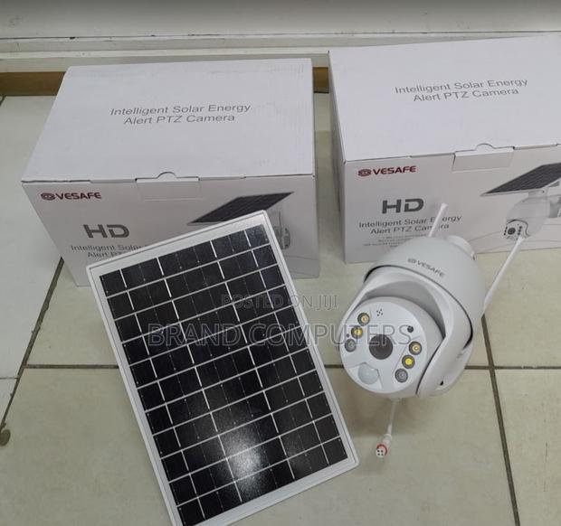 Ubox 4g Simcard Solar Outdoor Camera With Colored Vision