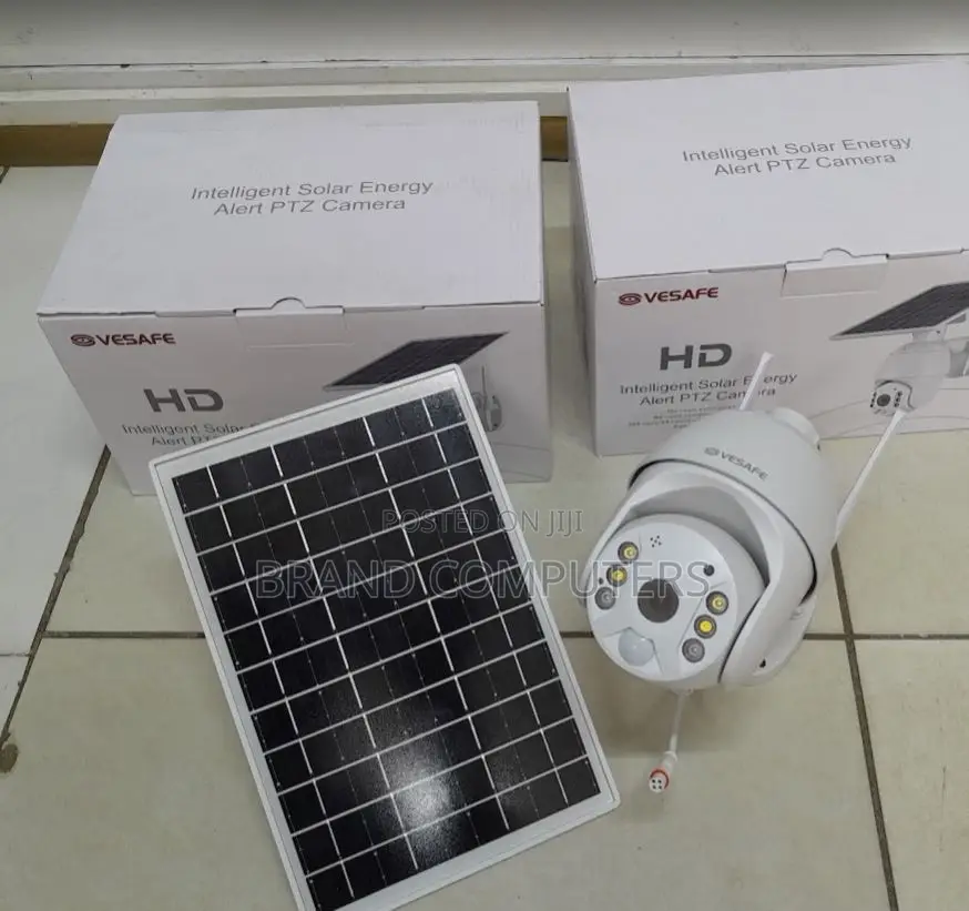 Ubox 4g Simcard Solar Outdoor Camera With Colored Vision
