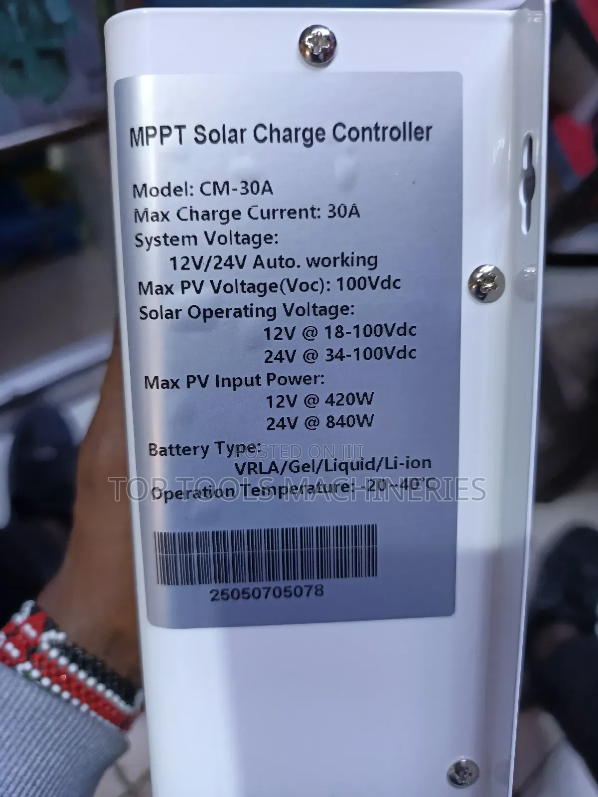 Snadi 30a MPPT Charge Controller