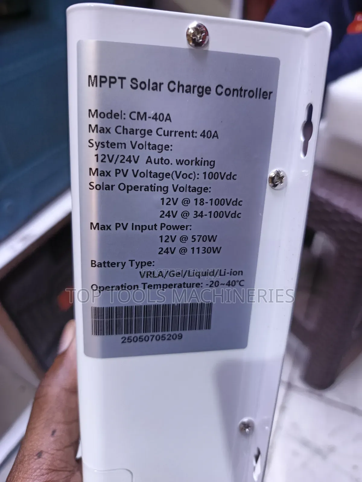 Snadi 40a MPPT Charge Controller