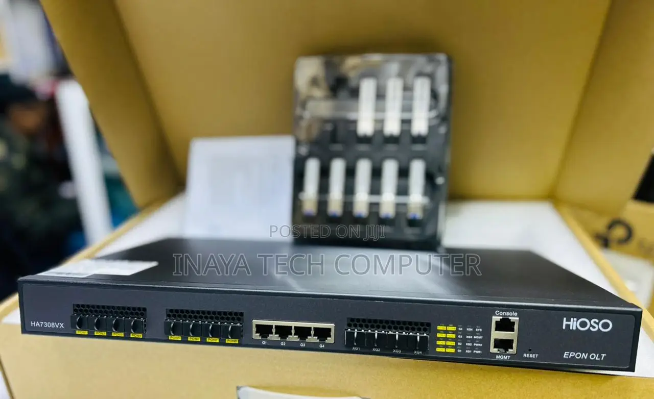Hioso Ha7308g 8 Port Gpon Olt
