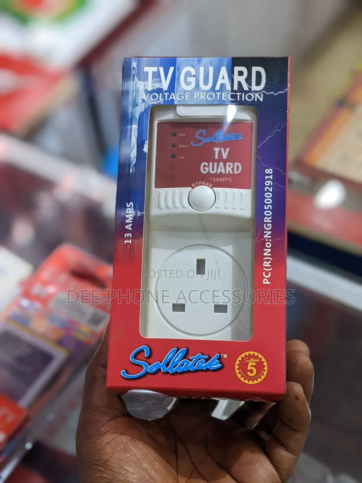 High Voltage Tv/DVD Guard