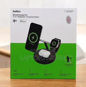 Belkin Boostcharge Pro 3-in-1 Qi2 Wireless Charging Stand