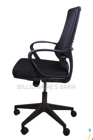 Office Chair; Black White Ergonomic Mesh Comfortable Chair