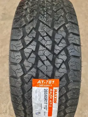 265 /65 R17 Maxxis Tyres. (All Terrrain) 781.