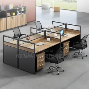 4-Way Workstation Desk