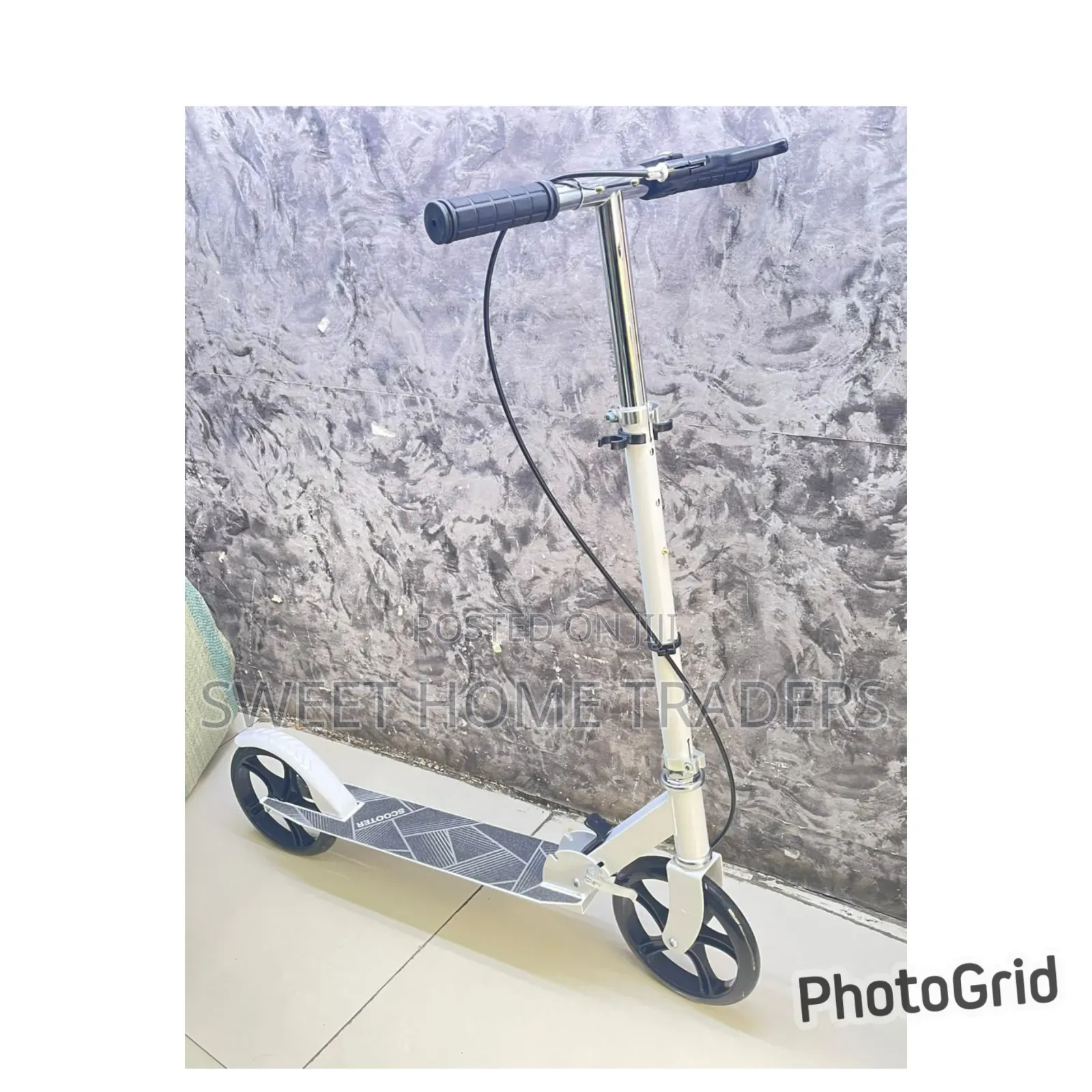 Foldable Metallic Scooter