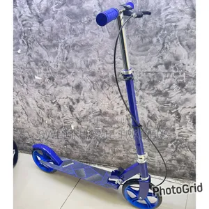 Foldable Metallic Scooter With Breaks