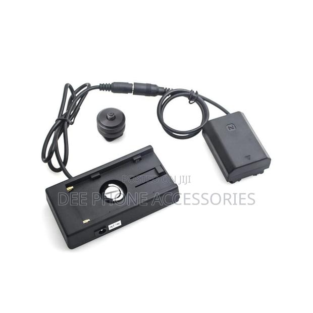 Np Fz100 Battery to Np F970 Battery Mount Plate Adapter