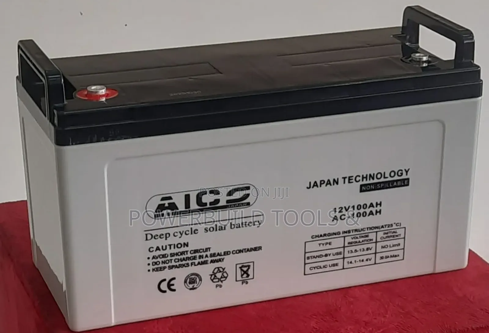 Ac-100ah Aico Japan Solar Battery 100amps