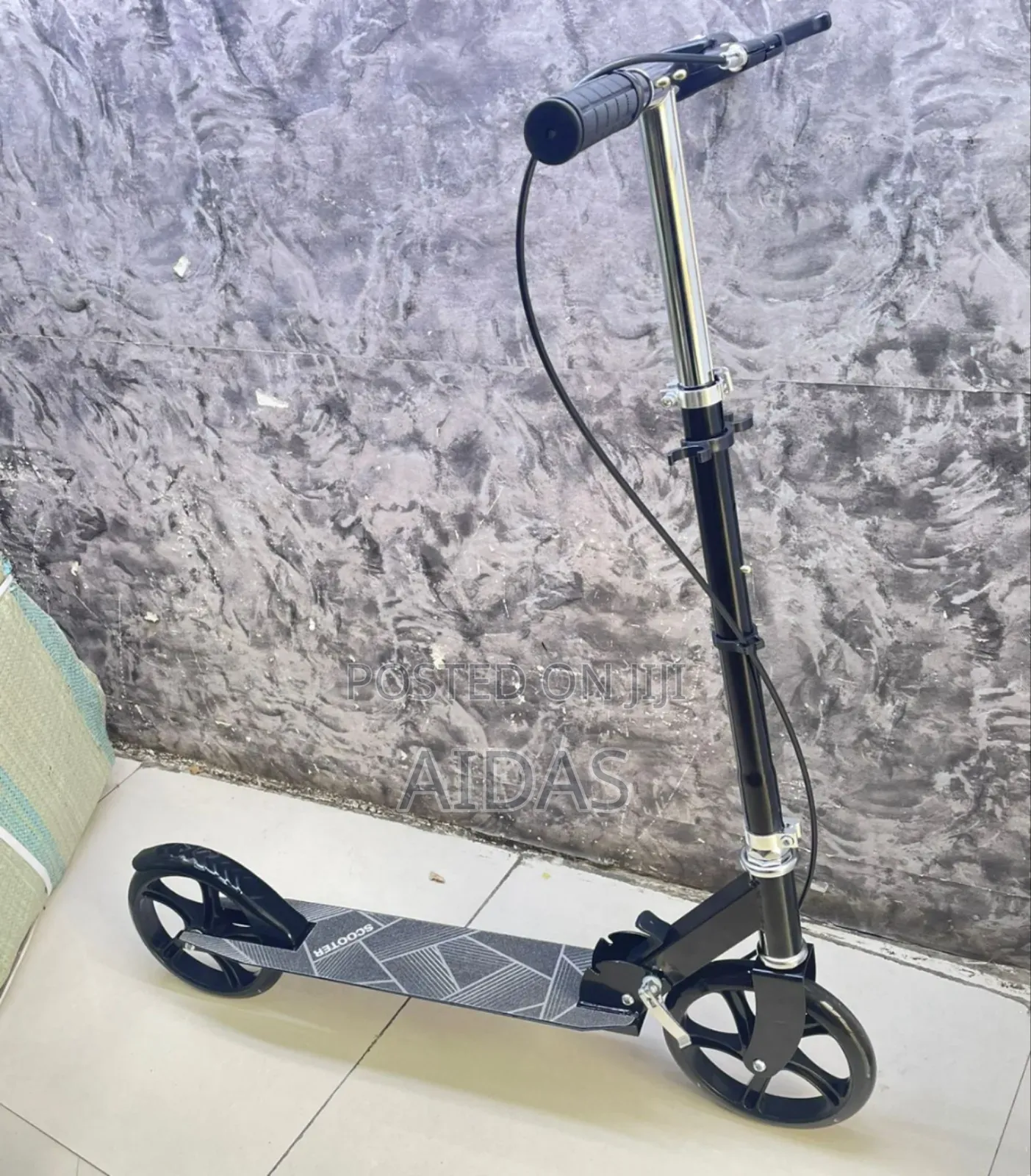 Foldable Metallic Scooter