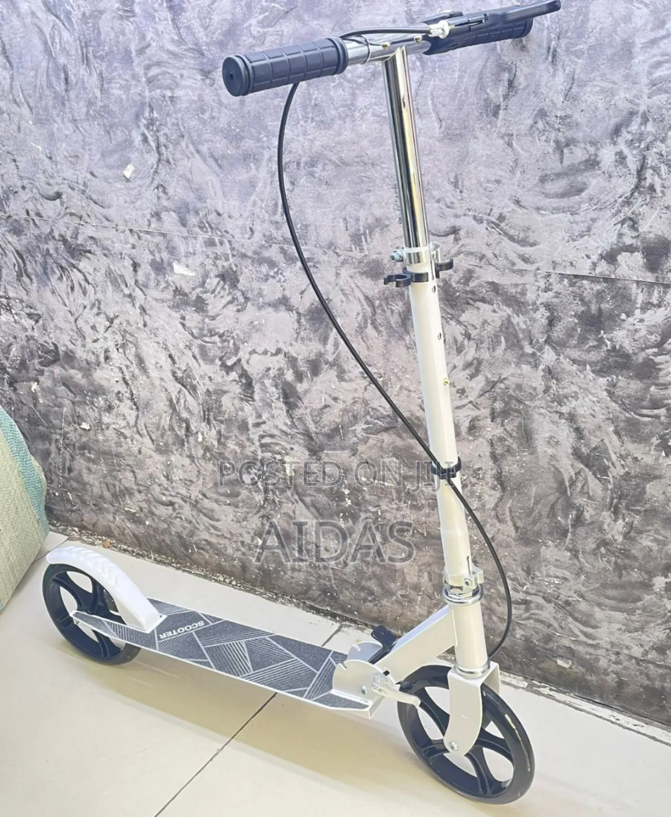 Foldable Metallic Scooter