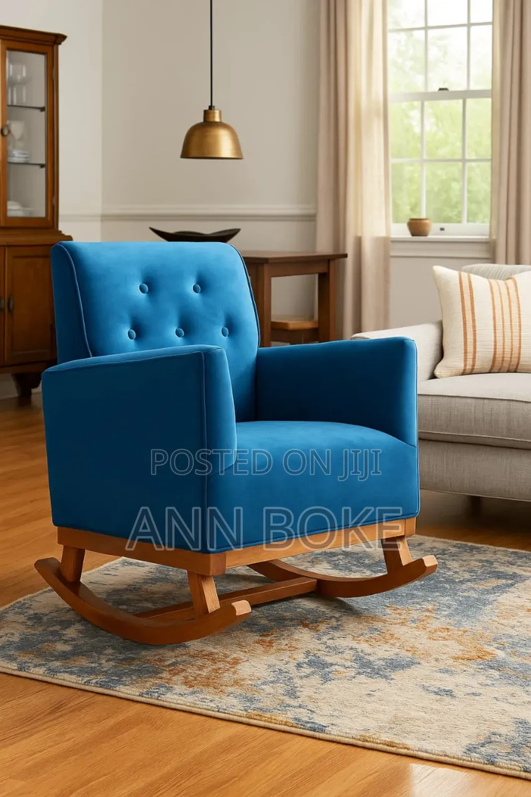 Rocking/ Nursing Chair Strong Durable Hardwood Frame