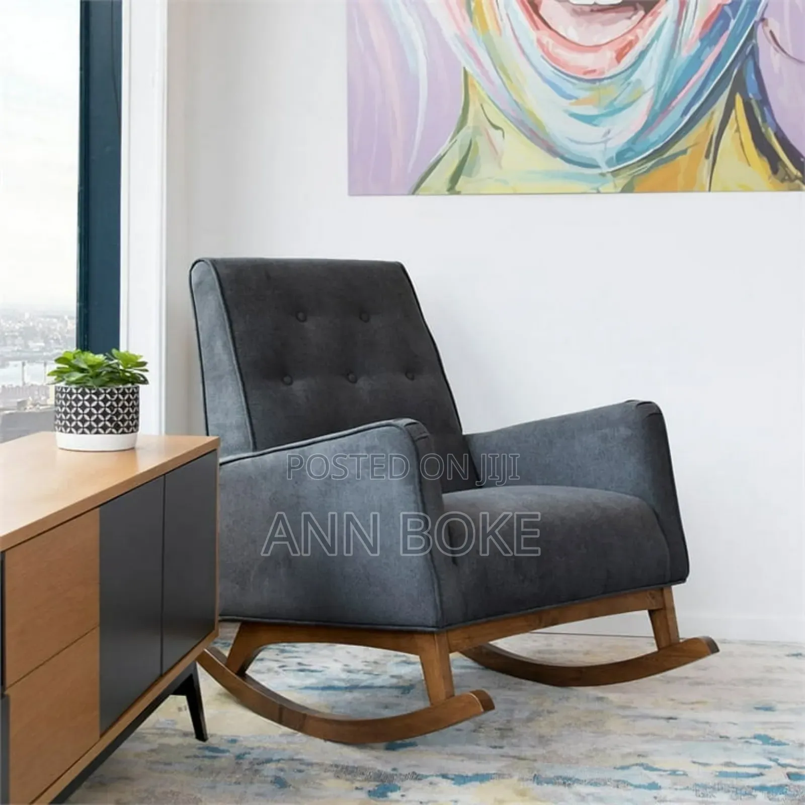 Rocking/ Nursing Chair Strong Durable Hardwood Frame
