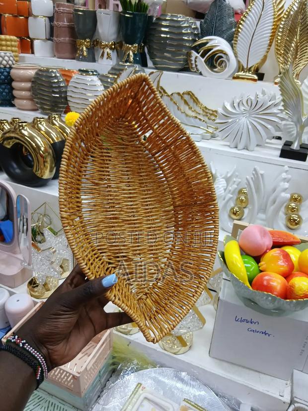 Small Woven Tray – Decorative Functional – Home Décor