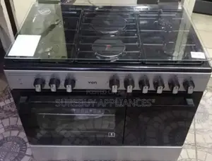 Von Cooker 4 Gas + 2 Electric Vcf964241nfs Silver