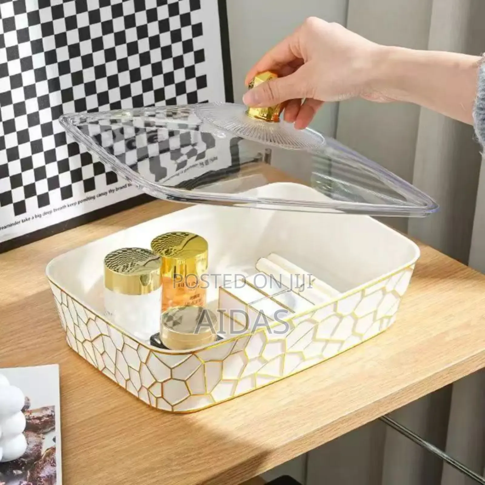 3pcs Melamine Serving Bowls With Lids Storage Serving Set