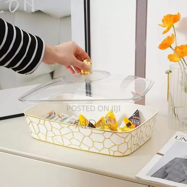 3pcs Melamine Serving Bowls With Lids Storage Serving Set - thumbnail 5