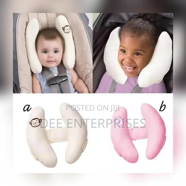 Banana Shaped Head Neck Support Protector Toddler Pillow - main view