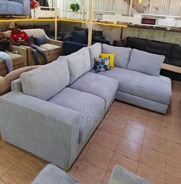 Lounge 6 Seater L Sofa Set