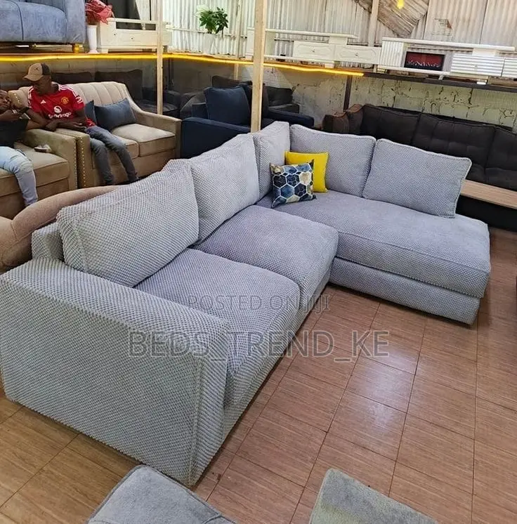 Lounge 6 Seater L Sofa Set