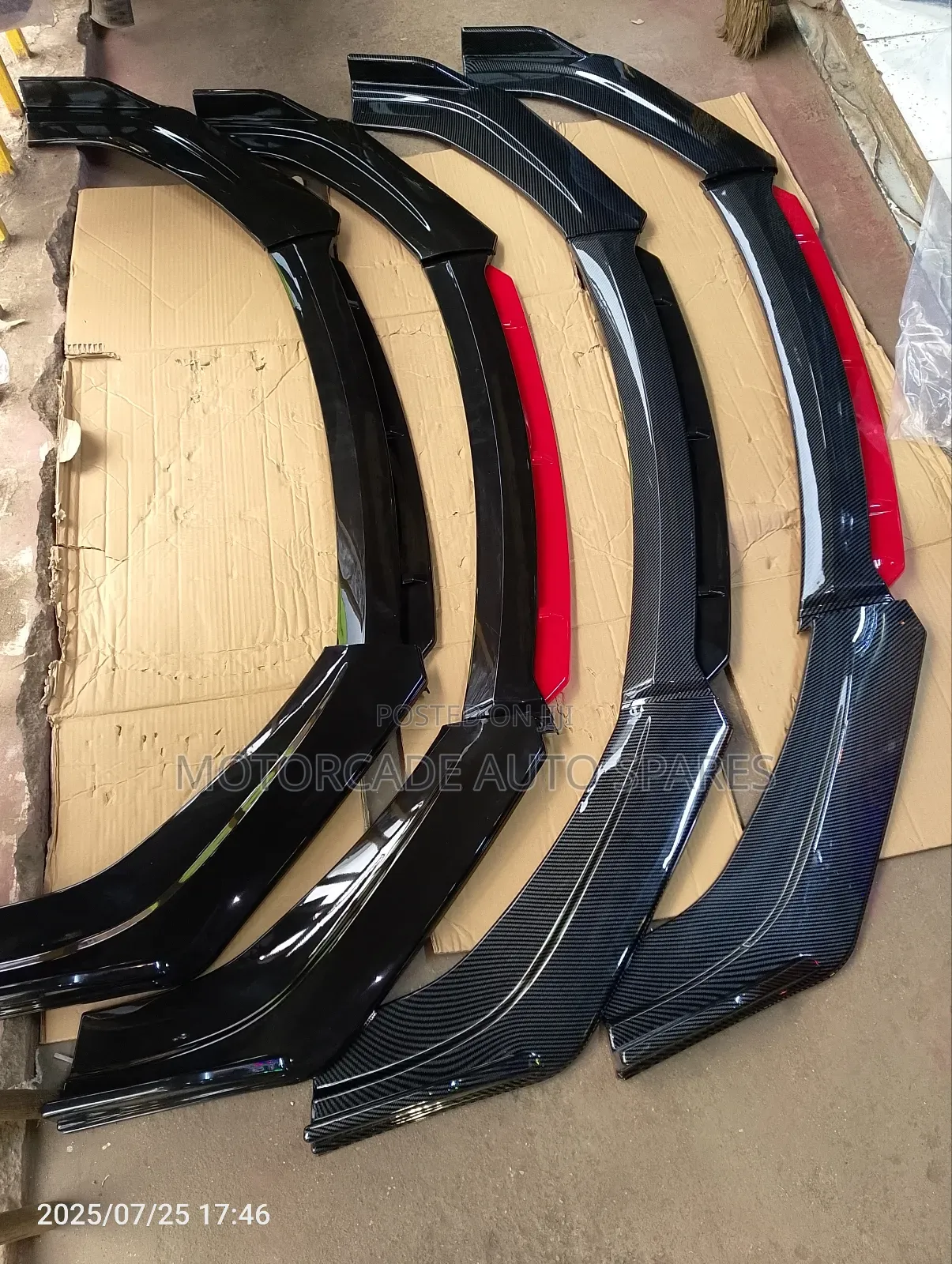 Front Bumper Lip Skirting Universal Available