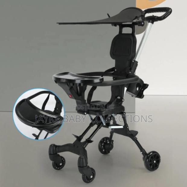 Foldable Baby Stroller | Pram for Infants Toddlers - thumbnail 3