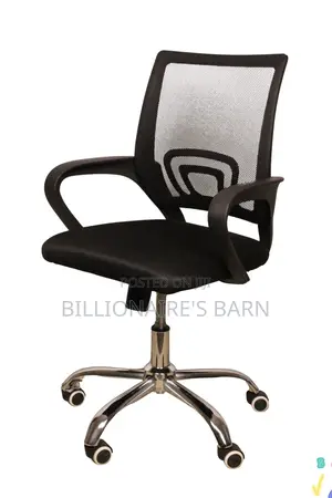 Office: Secretary Solid Mesh Back Office Chair