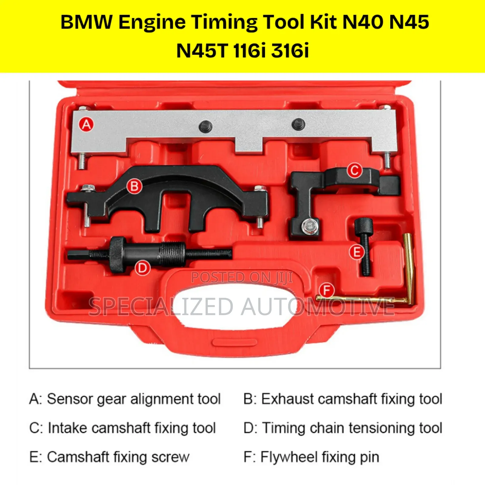 BMW Engine Timing Tool Kit N40 N45 N45t 116i 316i