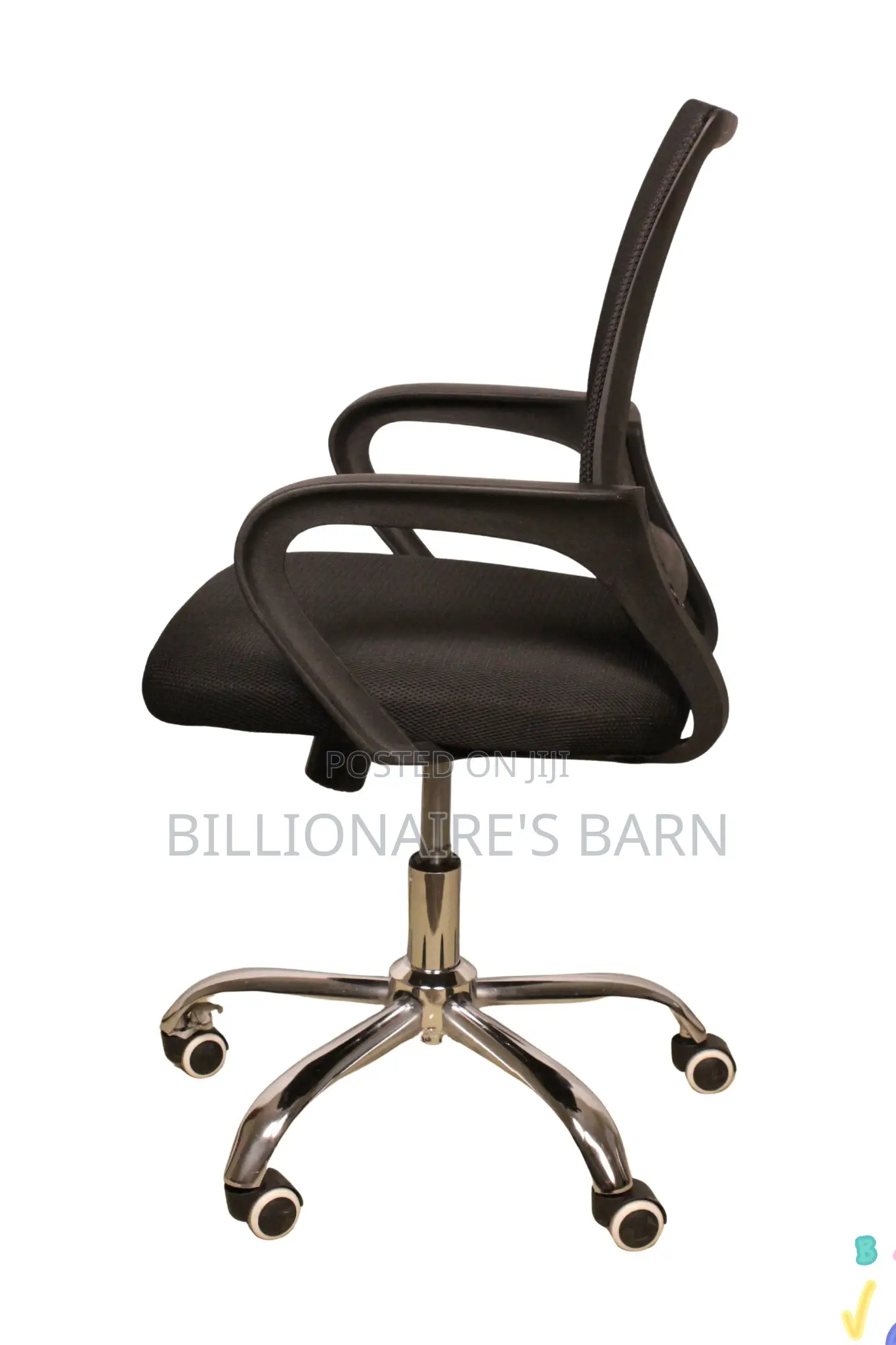 Office: Secretary Solid Mesh Back Office Chair