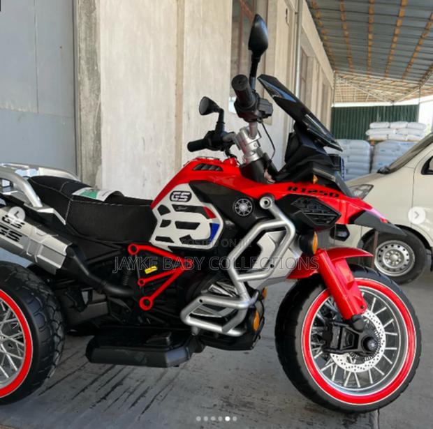 Battery-Operated Kids Motorcycle Bike With Music Lights