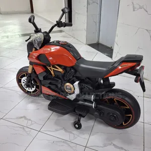 Battery-Operated Kids Motorcycle Bike With Music Lights