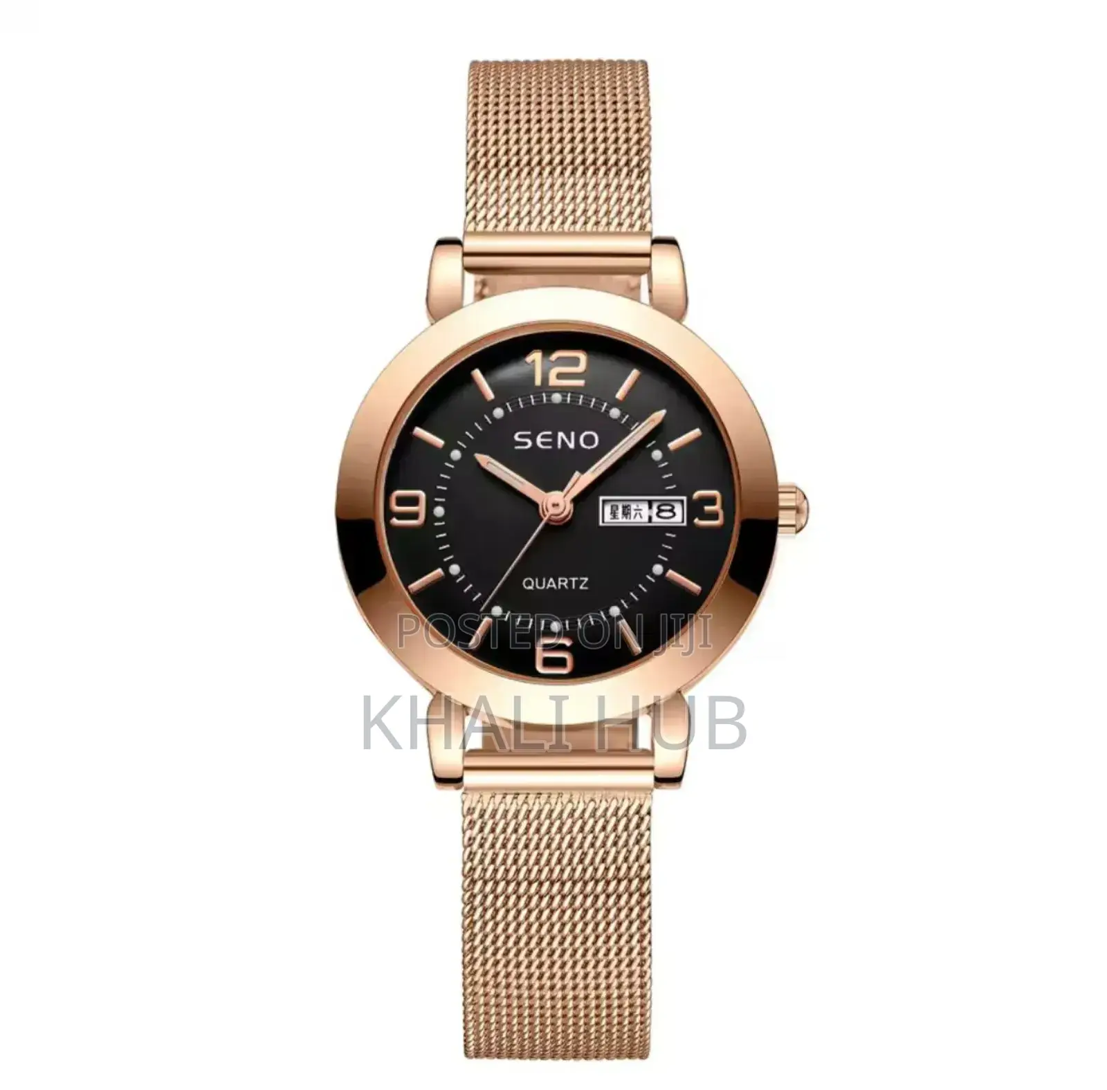 Seno Ladies Luxury Watch Luxury Rose Gold Watch